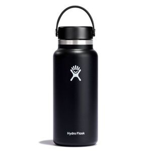 Hydro Flask -  32oz Wide Mouth Bottle - Black Black